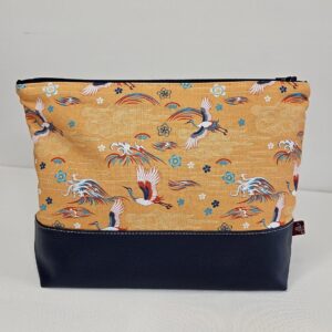 Kosmetiktasche L Kraniche