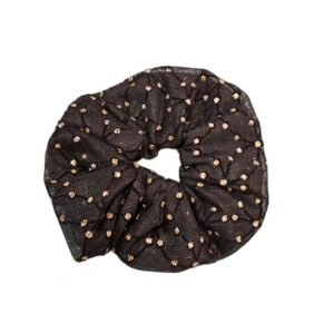 Scrunchie Tüll mit Gold