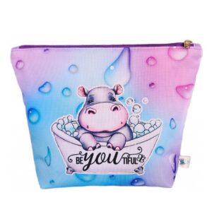 Kosmetiktasche Nilpferd